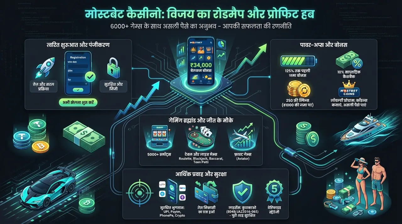 mostbet casino में खेलें