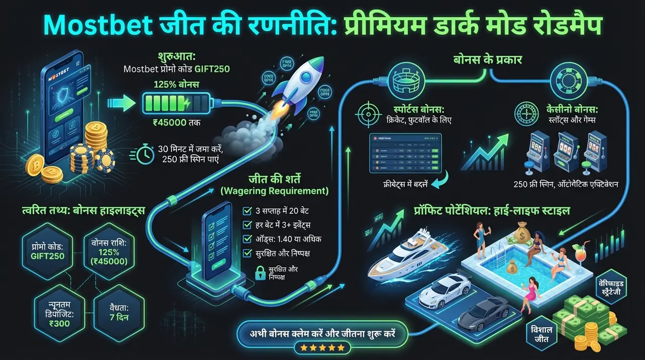 Mostbet साइन अप पर बोनस